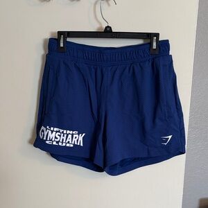 Gymshark Men’s Lifting Club Mesh Performance Shorts - Navy Blue